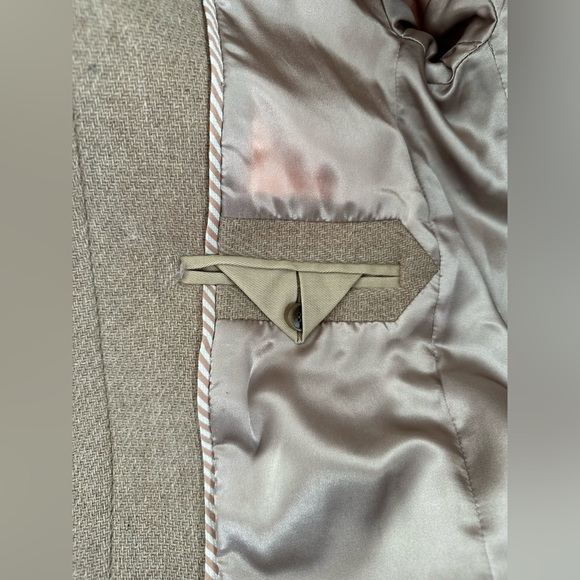 J. Crew Stadium Cloth Cocoon Coat - Camel - Size 0 - Picture 3 of 4